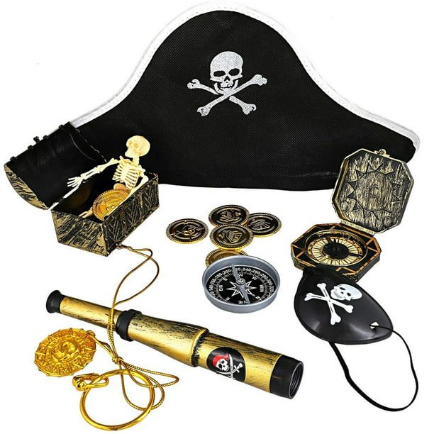 Cosplay Toy Loot/Party Bag Fillers Wedding/Kids DI 6 Pirate Eye Patches